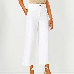 Ann Taylor Wide Leg Crop NWT Size 14